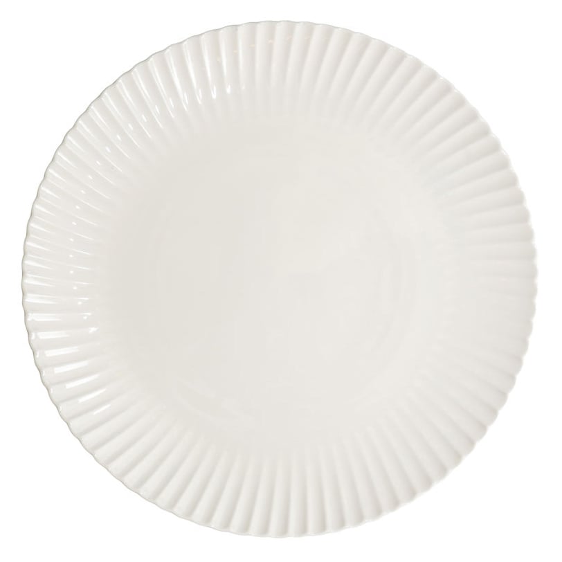 Byon Frances tallrik 27 cm Vit | Skandinavisk Design | Mattallrikar | Vit
