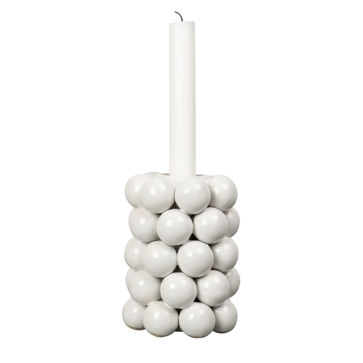 Globe ljusstake 13,5 cm - Vit - Byon