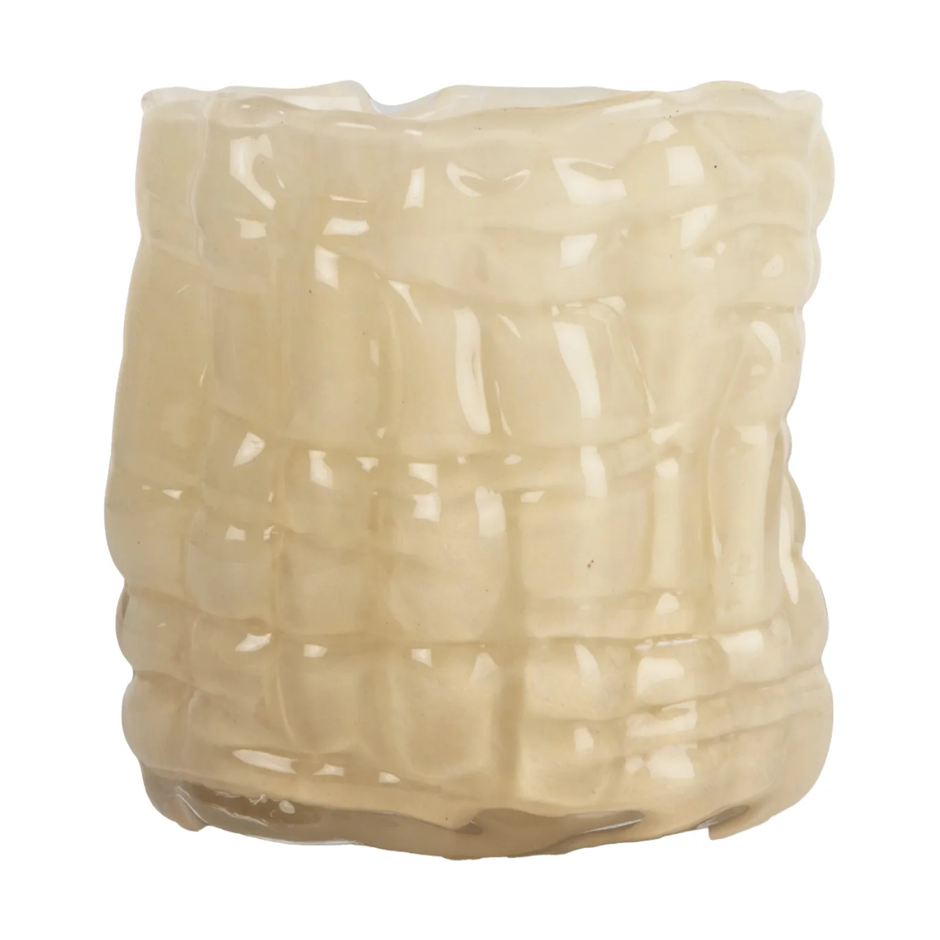 Laranne ljuslykta Ø10 cm, Beige Byon