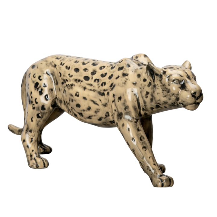 Leopard skulptur - Brun-svart - Byon