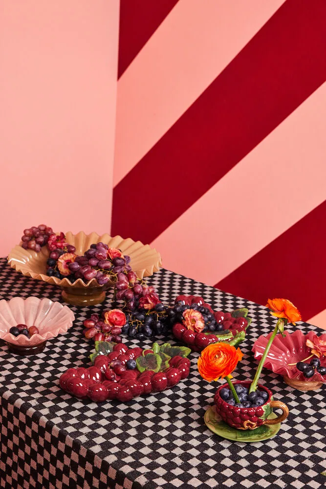 Lori skål L Ø38 cm, Beige Byon