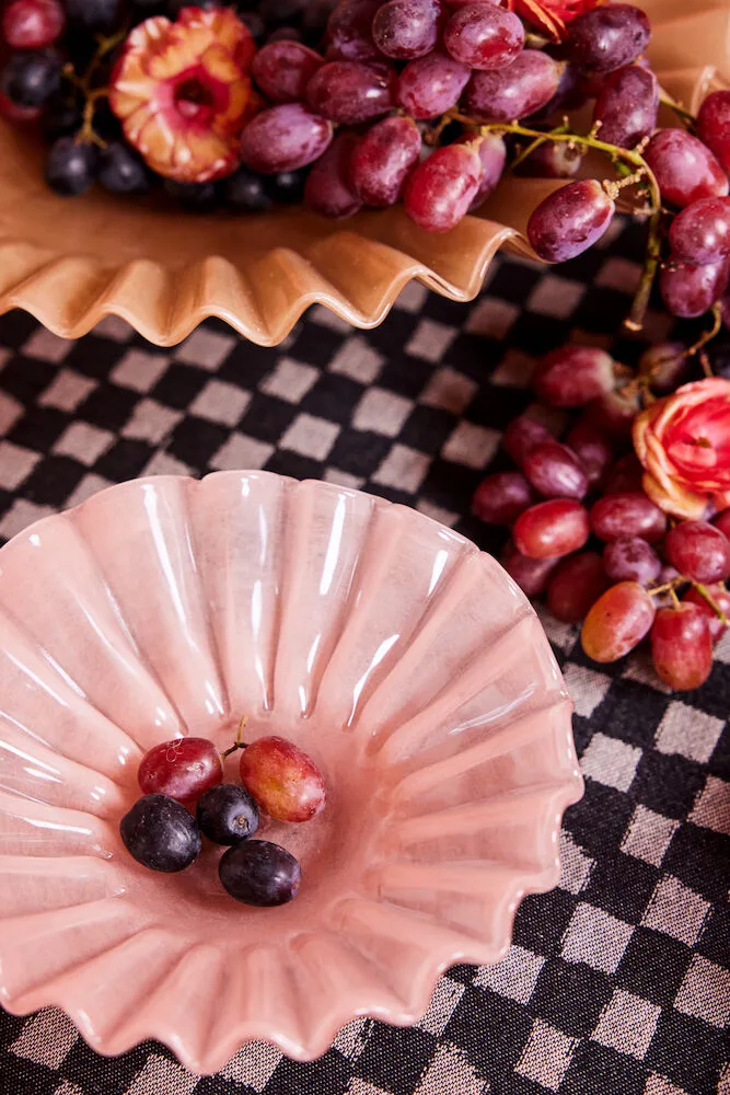 Lori skål L Ø38 cm, Beige Byon