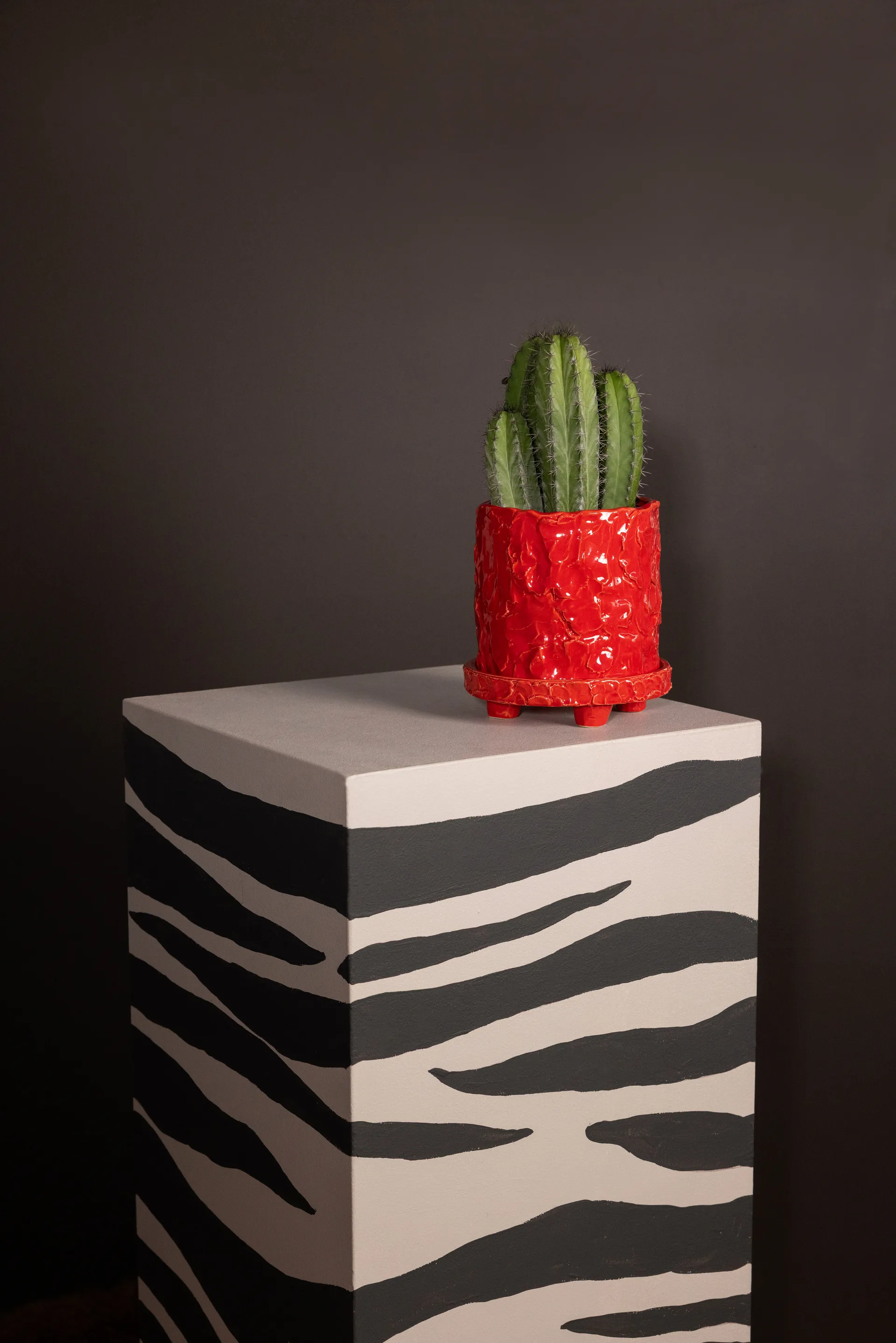 Muddy kruka S Ø17,5 cm, Röd Byon