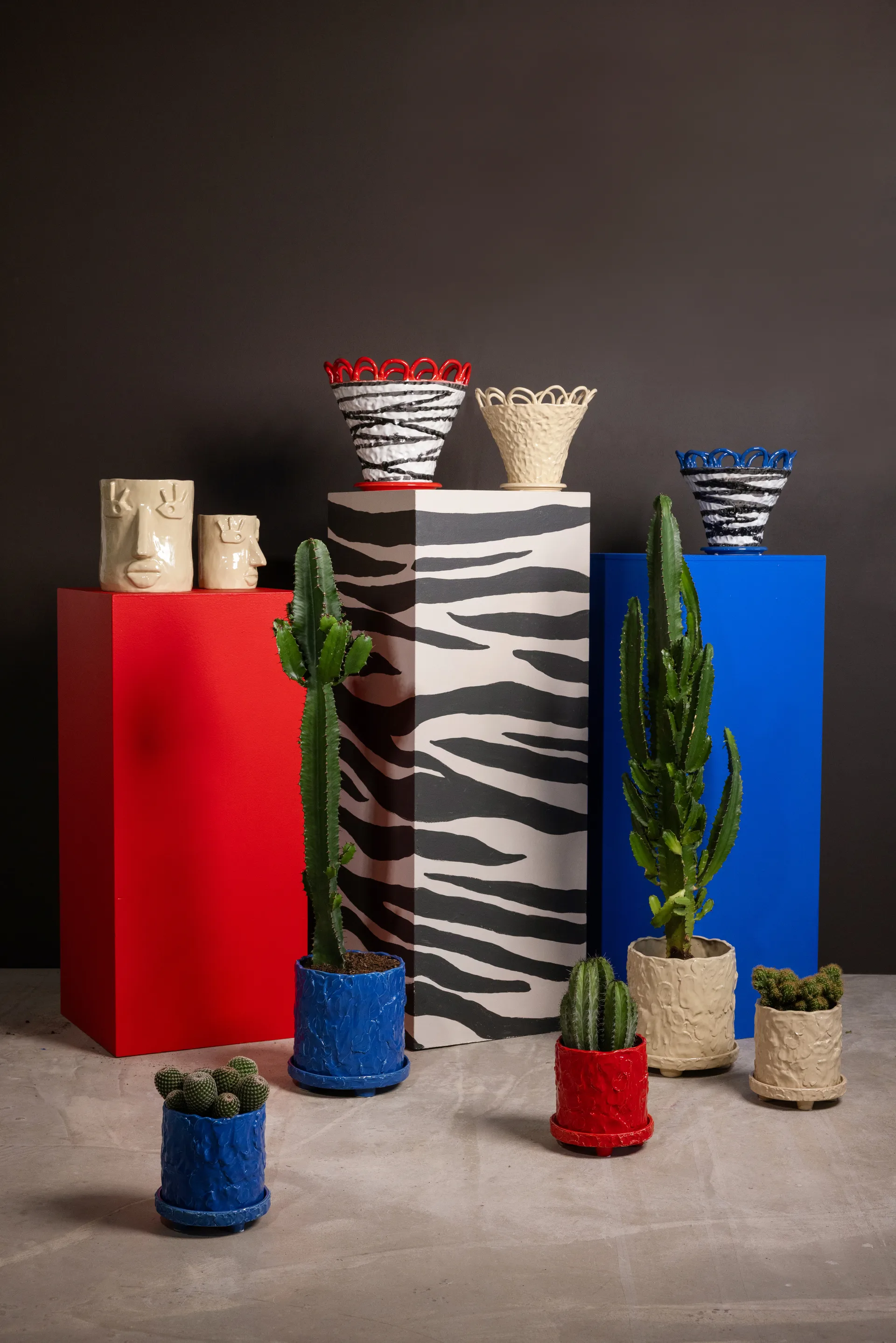 Muddy kruka S Ø17,5 cm, Röd Byon