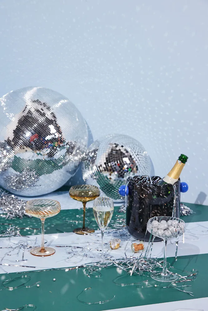 Opacity champagneglas 16 cl 2-pack, Klar Byon