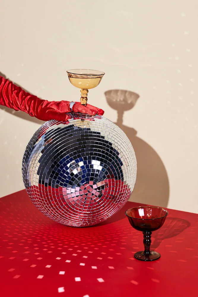 Opacity italiensk champagnekupa 15 cl 2-pack, Persika Byon