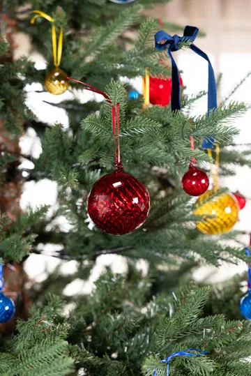 Opacity julgranskula XS Ø4 cm 4-pack - Gul - Byon