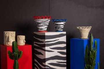 Patty kruka S Ø25 cm - Zebra-blå - Byon