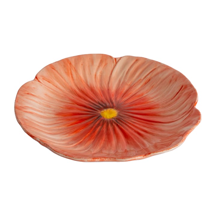 Poppy assiett 20,5x21 cm - Röd - Byon