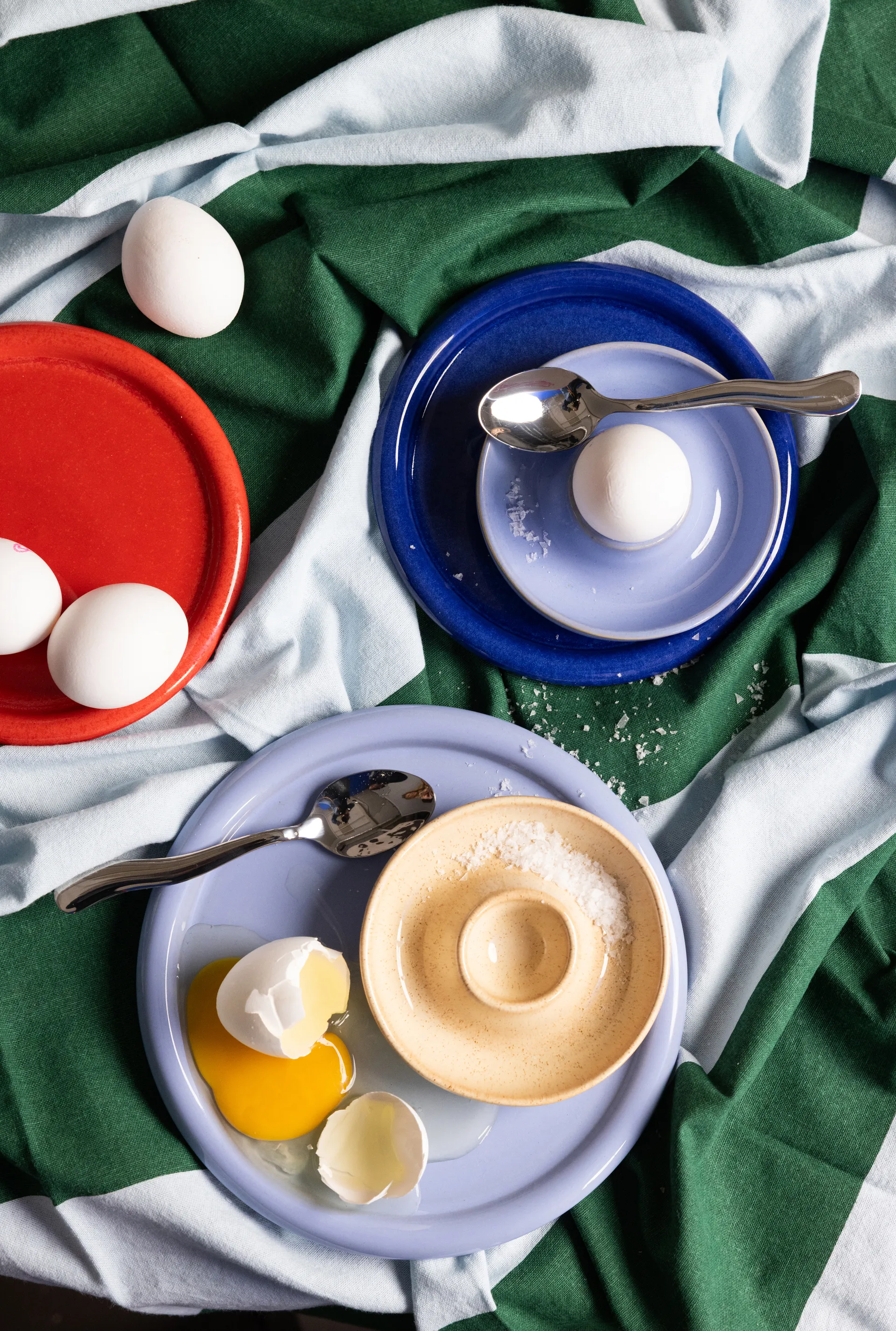 Porto äggkopp Ø12 cm, Ljusblå Byon