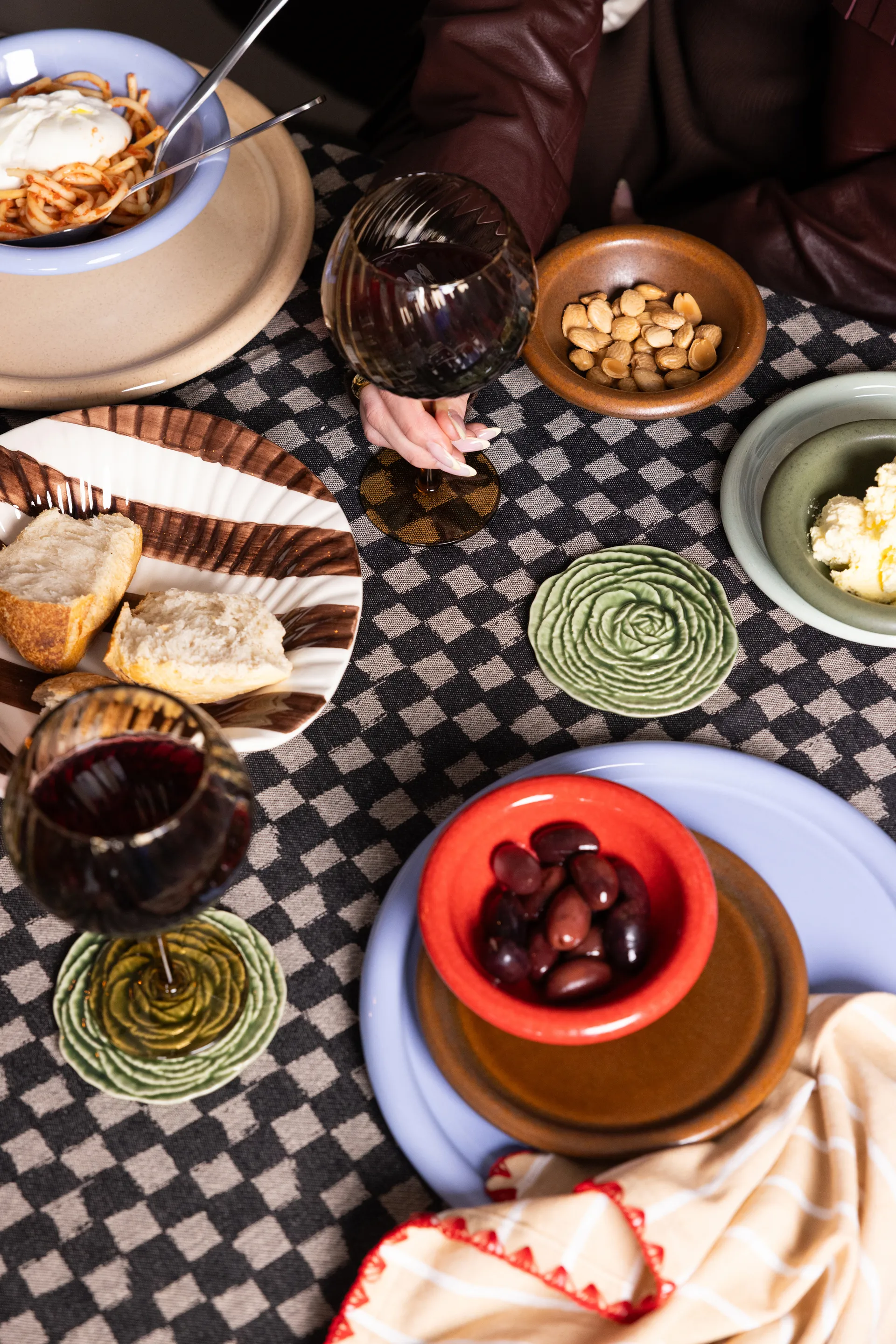 Porto assiett liten Ø17 cm, Brun Byon