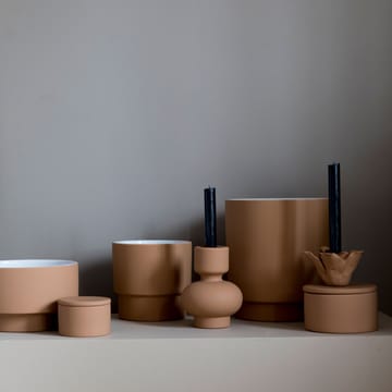 Sienna ljusstake 16 cm - Terracotta (brun) - Byon