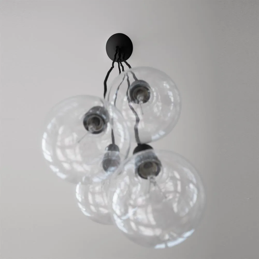 CableCup Quattro, svart CableCup