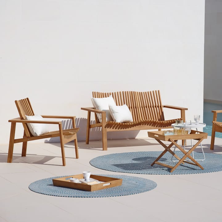Amaze soffa 2-sits, Teak Cane-line