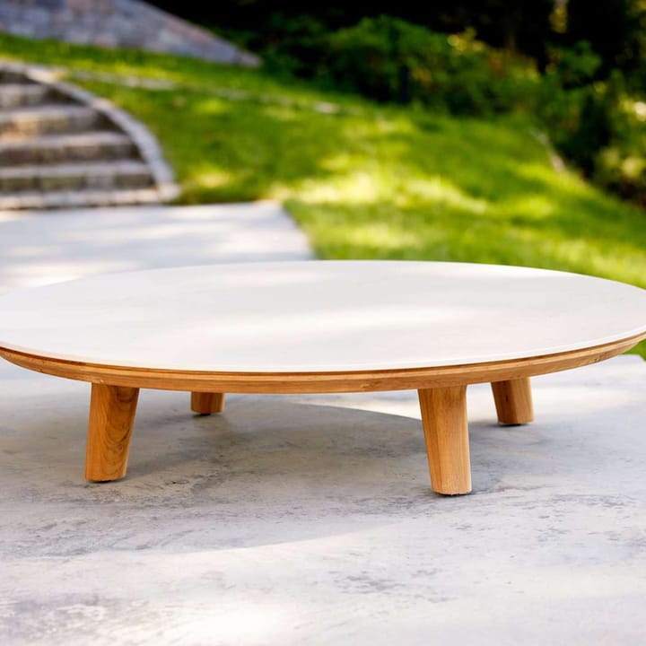 Aspect soffbord, Fossil black-teak, ceramic Cane-line