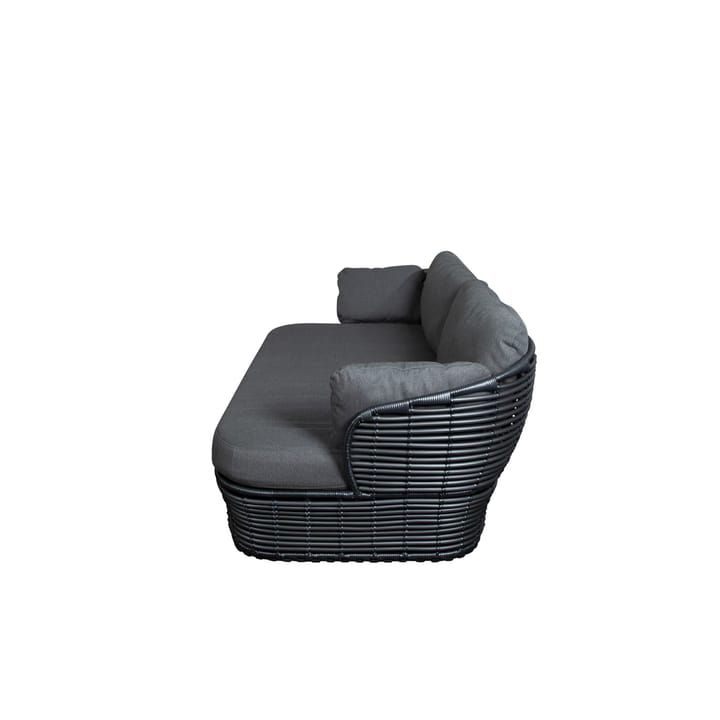 Basket Soffa 2-sits - Graphic grey, grå dynor - Cane-line