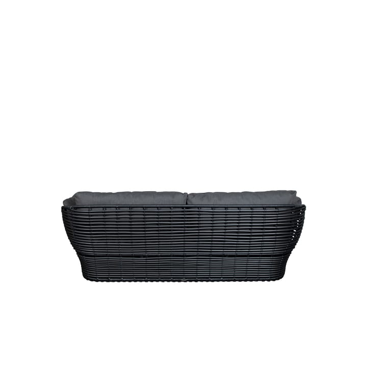 Basket Soffa 2-sits, Graphic grey, grå dynor Cane-line