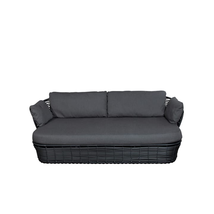 Basket Soffa 2-sits, Graphic grey, grå dynor Cane-line