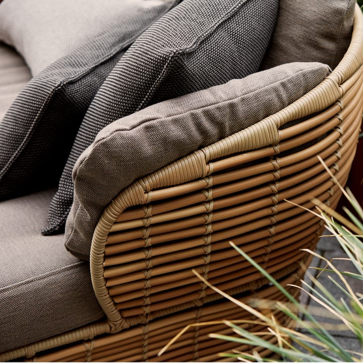 Basket Soffa 2-sits, Natural, taupe dynor Cane-line