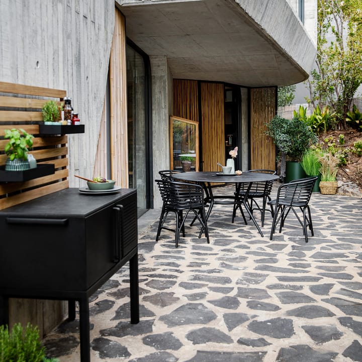 Blend karmstol, Lava grey Cane-line