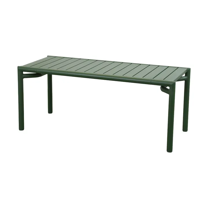 Bliss soffbord/bänk - Dark green, 107x39x44 cm - Cane-line