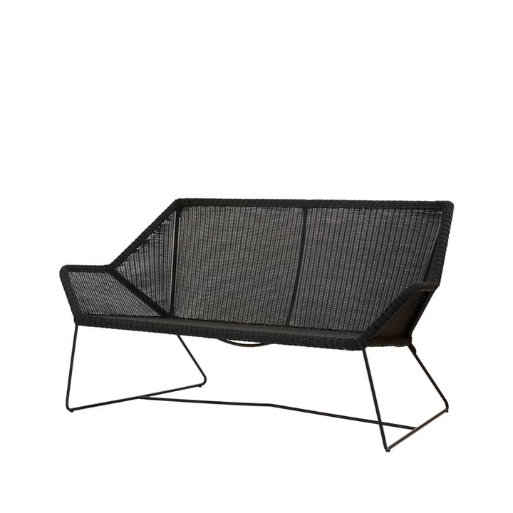 Breeze 2-sits soffa - black - Cane-line