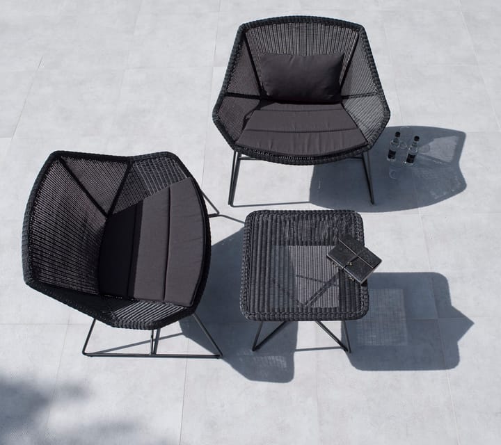 Breeze dynset loungefåtölj, Cane-line Natté black Cane-line