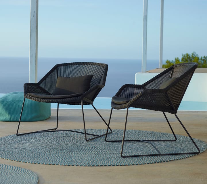 Breeze dynset loungefåtölj, Cane-line Natté black Cane-line