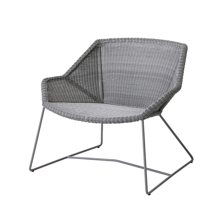 Breeze loungefåtölj weave - Light grey - Cane-line