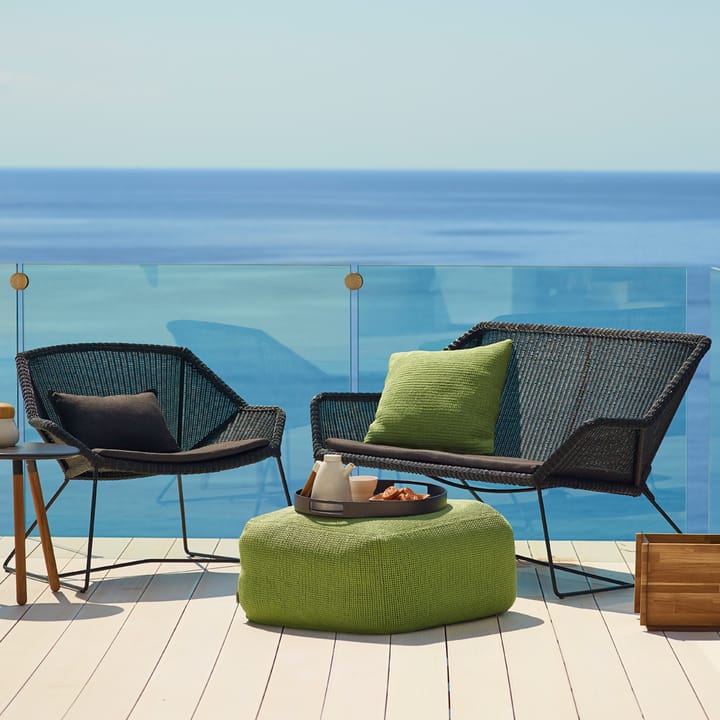 Breeze soffa 2-sits weave, Light grey Cane-line