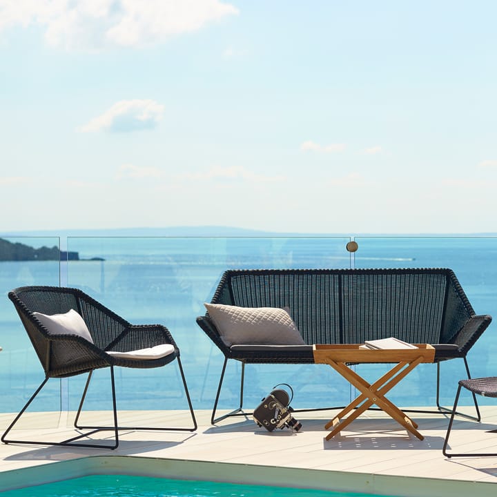 Breeze soffa 2-sits weave, Light grey Cane-line