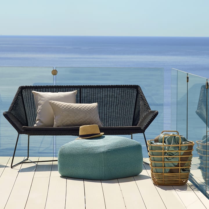 Breeze soffa 2-sits weave, Light grey Cane-line