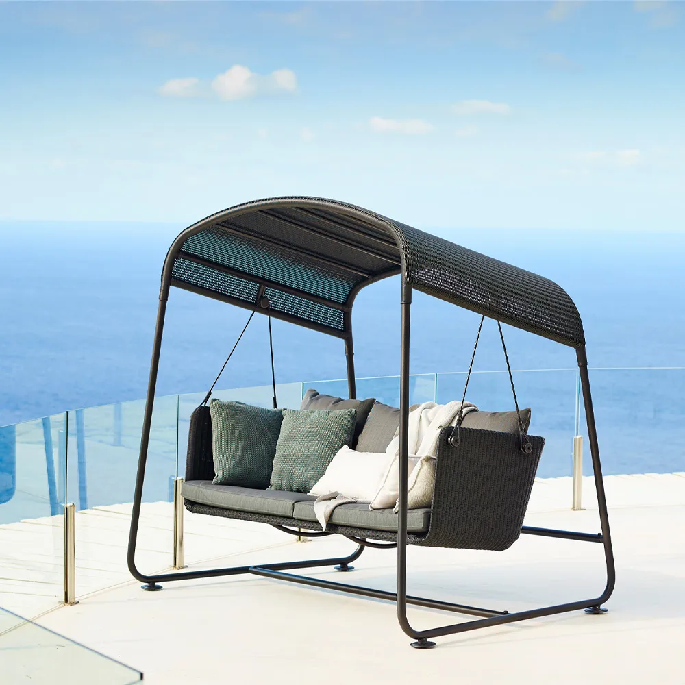 Cave hammock, Graphite, inkl. gråa dynor Cane-line