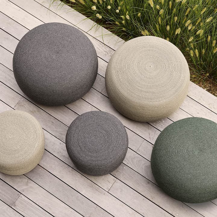Circle fotpall Ø75 cm, Taupe Cane-line