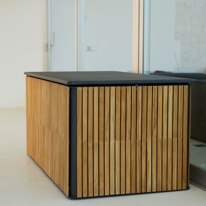 Combine dynbox, Teak, lava grey, liten Cane-line