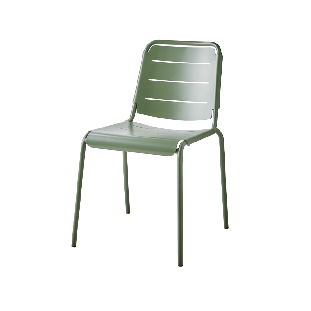Cane-line Copenhagen City stol Olive green | Skandinavisk Design | Trädgårdsstolar | Grön