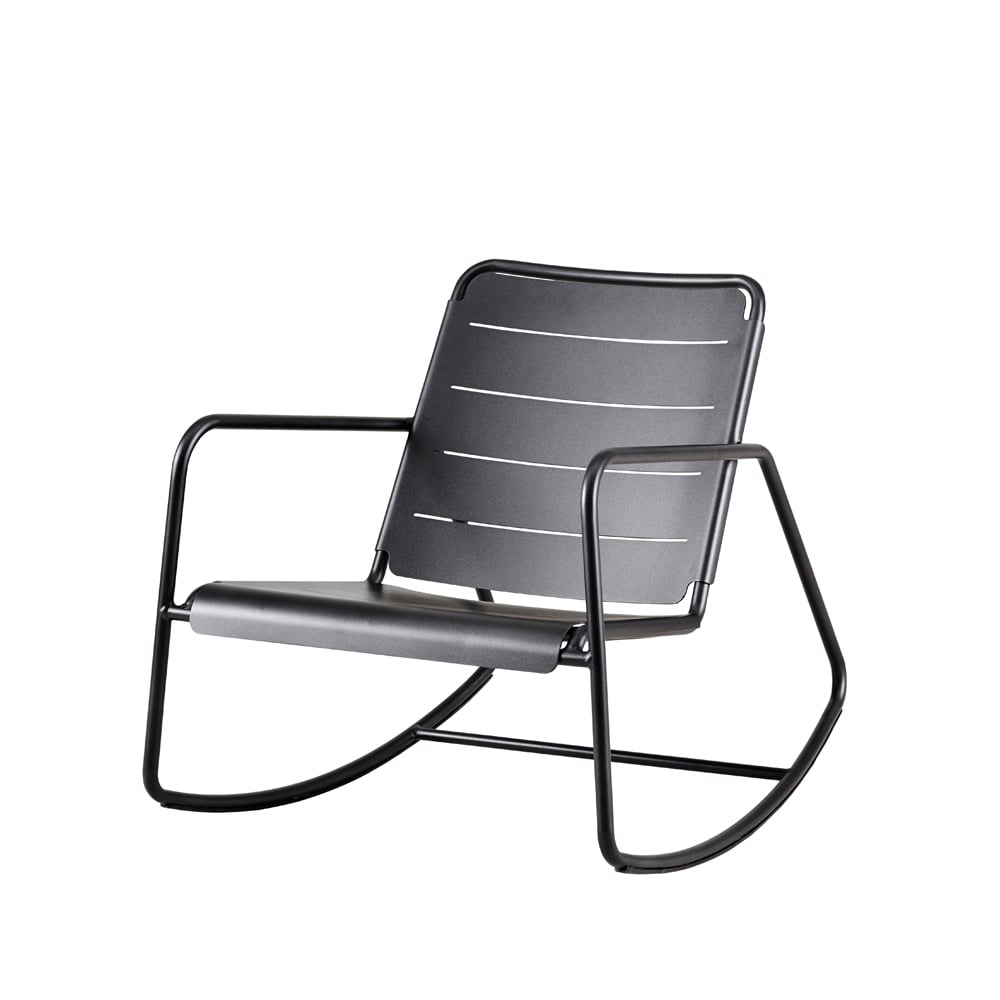 Cane-line Copenhagen gungstol Lava grey | Skandinavisk Design | Trädgårdsstolar | Grå