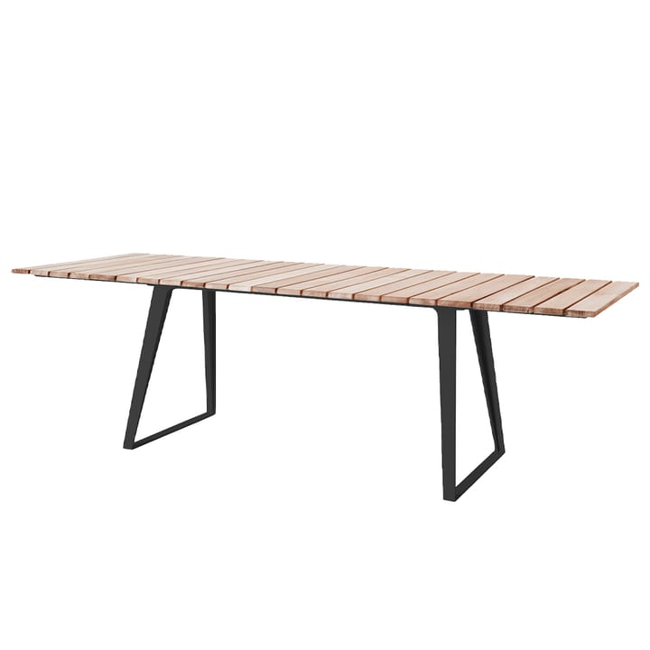 Copenhagen matbord - Teak, lava grey stativ - Cane-line