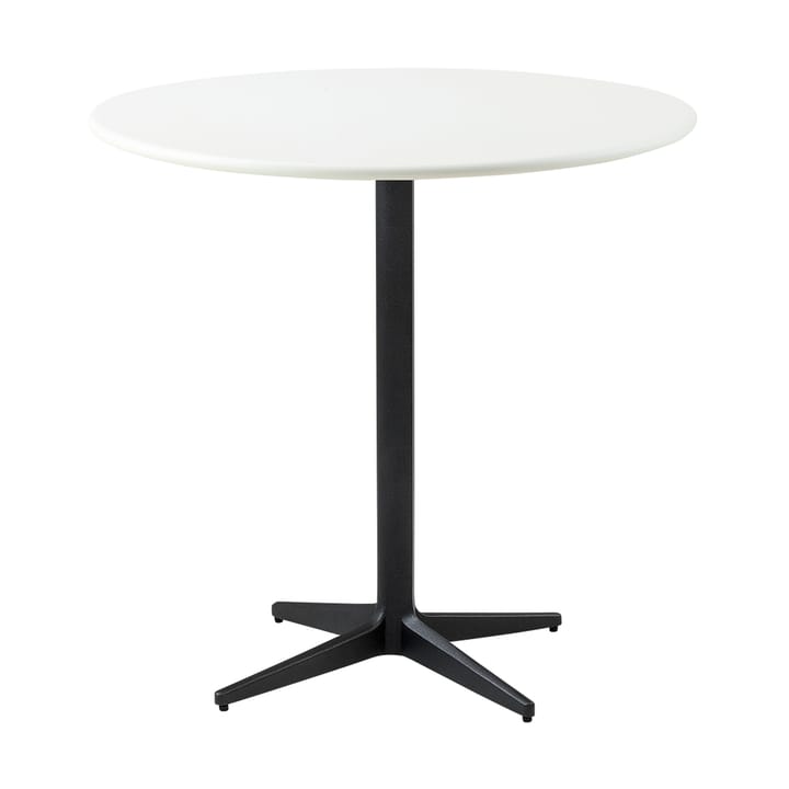 Drop cafébord Ø80 cm - White-lava grey - Cane-line