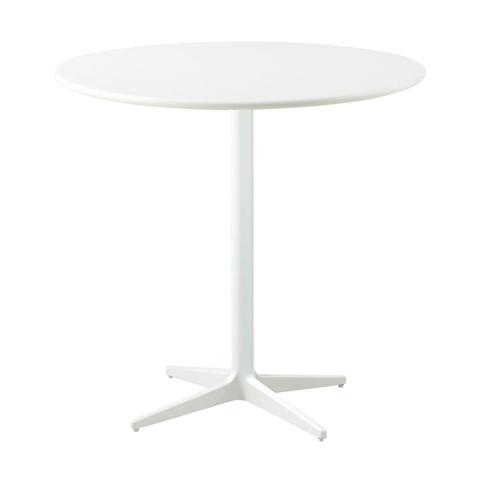 Drop cafébord Ø80 cm, White-white Cane-line