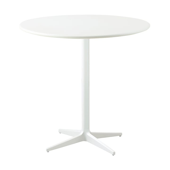 Drop cafébord Ø80 cm - White-white - Cane-line