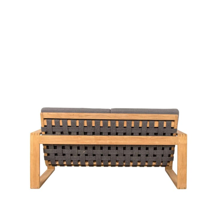 Endless Soft 2-sits soffa teak, Cane-Line AirTouch grey Cane-line