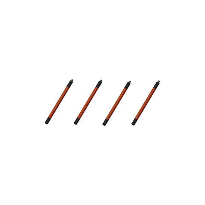 Frame distansstyckar - lava grey, kort, teak, 4-pack - Cane-line