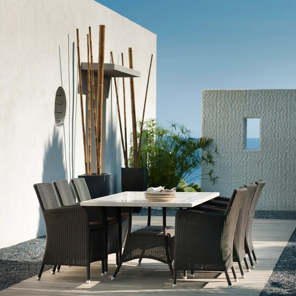 Hampsted karmstol weave, Mocca Cane-line