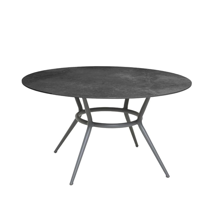 Joy matbord runt, Fossil black-ljusgrå Ø144 cm Cane-line