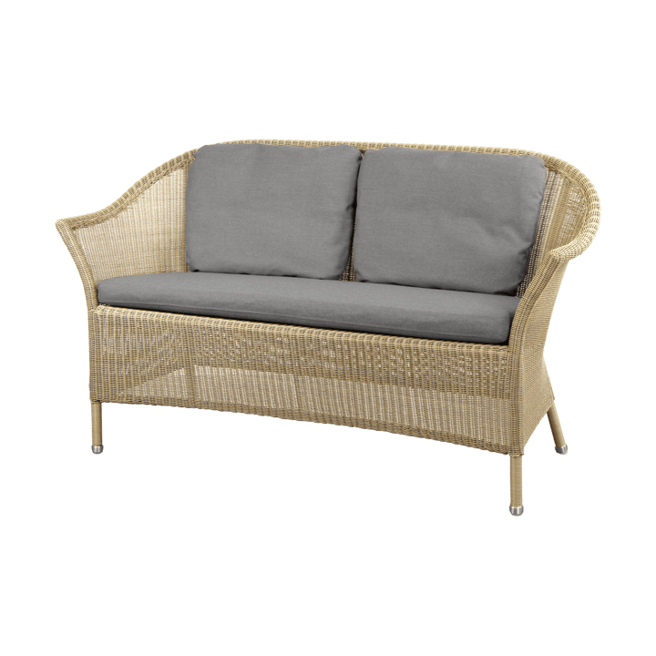 Lansing ryggdyna till soffa 2-pack, Cane-line Natté grey Cane-line