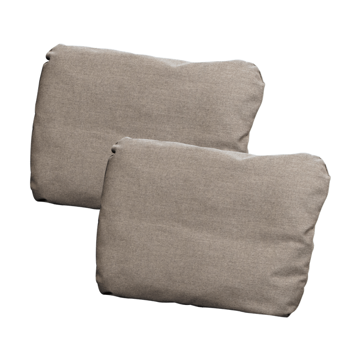Lansing ryggdyna till soffa 2-pack - Cane-line Natté taupe - Cane-line