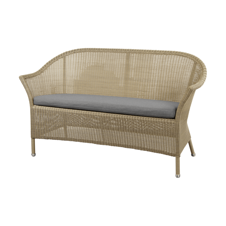 Lansing sittdyna till soffa 2-sits, Cane-line Natté grey Cane-line