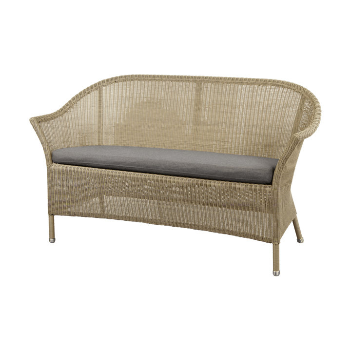 Lansing sittdyna till soffa 2-sits, Cane-line Natté taupe Cane-line
