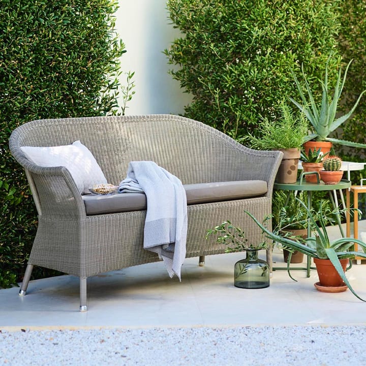 Lansing soffa 2-sits weave, Natural Cane-line
